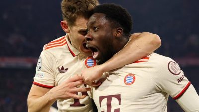 Hasil Lengkap Pertandingan Liga Champions: Bayern Lolos Susah Payah!
