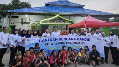 Peduli Bencana, ASDP Salurkan 750 Paket Bantuan untuk Korban Banjir di Lampung