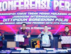 9 Tersangka Diamankan, Bareskrim Bongkar Jaringan Judi Online Internasional 1XBET
