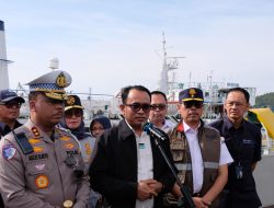 ASDP – Kakorlantas Polri Gelar Rapat Koordinasi Kesiapan Layanan Penyeberangan Angkutan Lebaran 2025