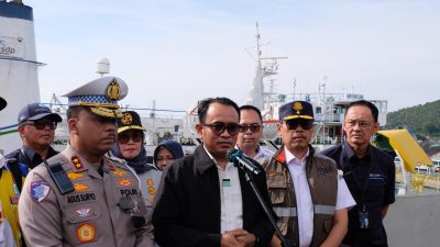 ASDP – Kakorlantas Polri Gelar Rapat Koordinasi Kesiapan Layanan Penyeberangan Angkutan Lebaran 2025