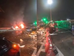 Kecelakaan Maut Dilaporkan di Gerbang Tol Ciawi, 8 Orang Tewas