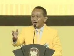 Bahlil Curhat di Rakernas Golkar, Sindir Anak Buah Dorong Kapal Agar Terbalik