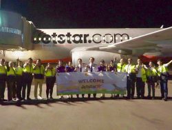 Penerbangan Langsung Perdana Singapura – Labuan Bajo Resmi Beroperasi