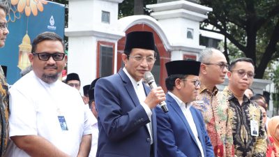 Menag Lepas Ratusan Peserta Program Mudik Gratis 1446 H/2025 M Harap Pemudik Jaga Ketertiban Selama Perjalanan