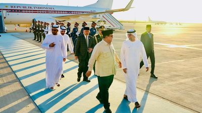 Tiba di Abu Dhabi, Presiden Prabowo akan Bertemu Presiden MBZ