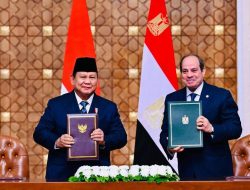Presiden Prabowo dan Presiden El-Sisi Teken Pernyataan Bersama Kemitraan Strategis Indonesia–Mesir