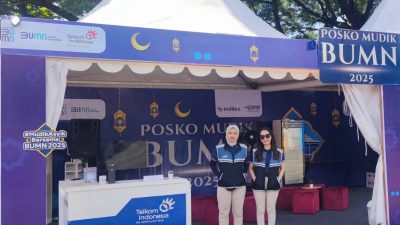 Dilengkapi Fasilitas Wifi Gratis hingga Pojok Selfie, Telkom Buka Posko Mudik di Ketapang Banyuwangi