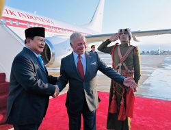 Raja Yordania Abdullah II bin Al-Hussein Sambut Hangat Presiden Prabowo di Amman