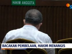 Dituntut 9 Tahun Penjara, Hakim Pemberi Vonis Bebas Ronald Tannur Nangis