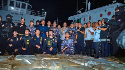 Operasi Senyap Tim Gabungan BNN hingga TNI, Sabu 2 Ton dari Thailand Digagalkan di Kepri