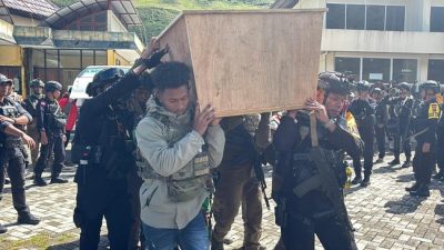 Kontak Tembak dengan KKB, Dua Personel Polri Tewas di Puncak Jaya