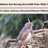 Tumbuhan Dan Burung Bertasbih Pada Allah SWT