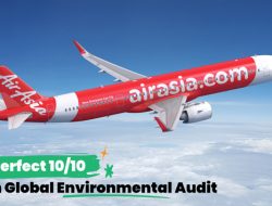 Sempurna! AirAsia Jadi Maskapai Terbaik dalam Audit Lingkungan Global