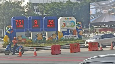 Disangka Iklan, Countdown 5 Abad Jakarta di Bundaran HI Tuai Kritikan