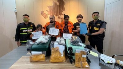 Bareskrim Gagalkan Penyelundupan 2 Kg Sabu di Bawah Sol Sepatu