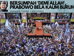 Bersumpah Demi Allah, Prabowo Bela Kaum Buruh