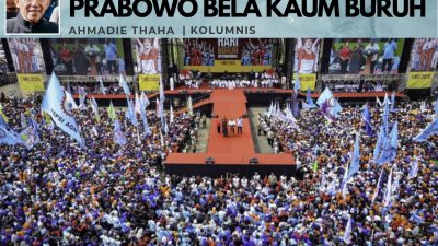 Bersumpah Demi Allah, Prabowo Bela Kaum Buruh