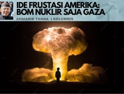 Ide Frustasi Amerika: Bom Nuklir Saja Gaza