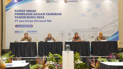 Laporkan Kinerja Positif, RUPST 2025 Jasa Marga Bagi Dividen Rp 1,13 Triliun