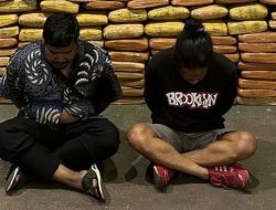 Polisi Tangkap 2 Orang Pembawa Koper Berisi 143 Kg Ganja di Tangerang