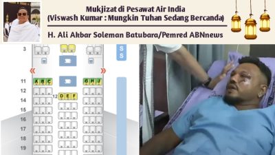 Mukjizat di Pesawat Air India (Viswash Kumar : Mungkin Tuhan Sedang Bercanda)