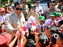 Disambut Meriah Warga, Presiden Prabowo Tiba di Bengkayang untuk Panen Raya Jagung
