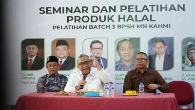 BPJPH Apresiasi BPSH KAHMI atas Digelarnya Pelatihan Pendamping Proses Produk Halal