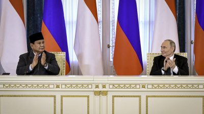 Indonesia-Rusia Kompak! Prabowo dan Putin Tegaskan Komitmen Damai dan Anti Intervensi