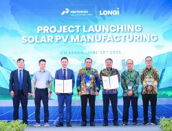 Pertamina NRE Gandeng Raksasa China LONGi Bangun Pabrik Panel Surya Canggih di Indonesia