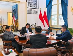 Ada Apa di Istana? Prabowo dan Airlangga Hartarto Rapat Kilat soal RI-AS