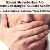 Hukum Menyebarkan Aib (Memakan Bangkai Saudara Sendiri)
