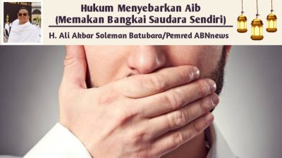 Hukum Menyebarkan Aib (Memakan Bangkai Saudara Sendiri)