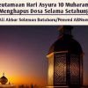 Keutamaan Hari Asyura 10 Muharam (Menghapus Dosa Selama Setahun)