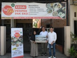 PTP Nonpetikemas Bantu Alat Produksi, Pempek Pak Eko Siap Naik Kelas!