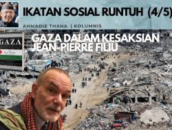 Gaza dalam Kesaksian Jean-Pierre Filiu: Ikatan Sosial Runtuh (4/5)