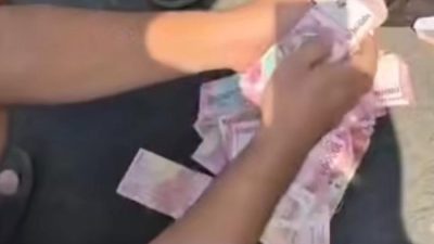Drama di Depok: Jambret Beraksi, Uang Ratusan Juta Berserakan di Jalan