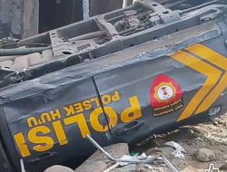 Insiden Mobil Patroli Diduga Hilang Kendali, 8 Warga Luka-Luka dan 1 Kritis