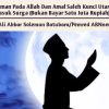 Beriman Pada Allah Dan Amal Saleh Kunci Utama Masuk Surga (Bukan Bayar Satu Juta Rupiah)