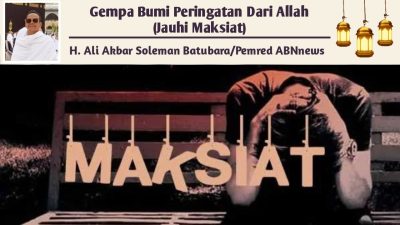 Gempa Bumi Peringatan Dari Allah (Jauhi Maksiat)