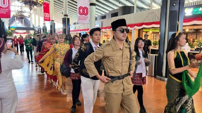 Penumpang Pesawat Wajib Hening Sesaat, Detik-detik Proklamasi Bakal Dikumandangkan Serentak di 37 Bandara InJourney