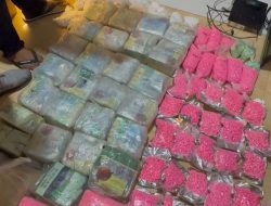 Polisi Bongkar Gudang Narkoba Jaringan Thailand di Medan, BB-nya Fantastis!