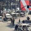 Gedung DPRD Makassar Tinggal Rangka Beton: 87 Mobil Ludes Terbakar, 4 Nyawa Melayang