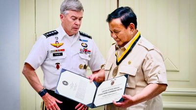 Presiden Prabowo Diganjar Penghargaan Elit dari Komando Operasi Khusus Amerika