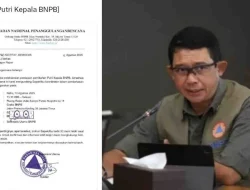 Surat BNPB untuk Rapat Pernikahan Putri Kepala Viral, Ini Klarifikasi Sekretaris Utama