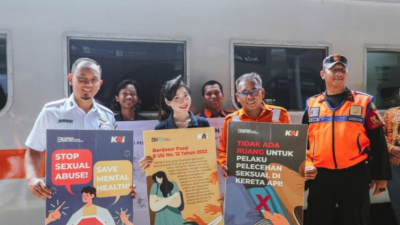 KAI Daop 1 Jakarta Ajak Penumpang Teken Petisi Lawan Pelecehan Seksual