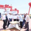 Bahlil Pantau Pembuatan FLNG Raksasa untuk Papua Barat di Tiongkok