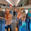 Merinding! Penumpang Kereta Serentak Nyanyikan Indonesia Raya di HUT RI ke-80