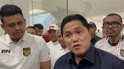 Sanjungan Selangit Erick Thohir untuk Bobby Nasution: Puji Stadion Utama Deli Serdang