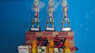 Sambut HUT Kemerdekaan RI ke 80, NKS Cup 2025 Bagi-bagi Sembako